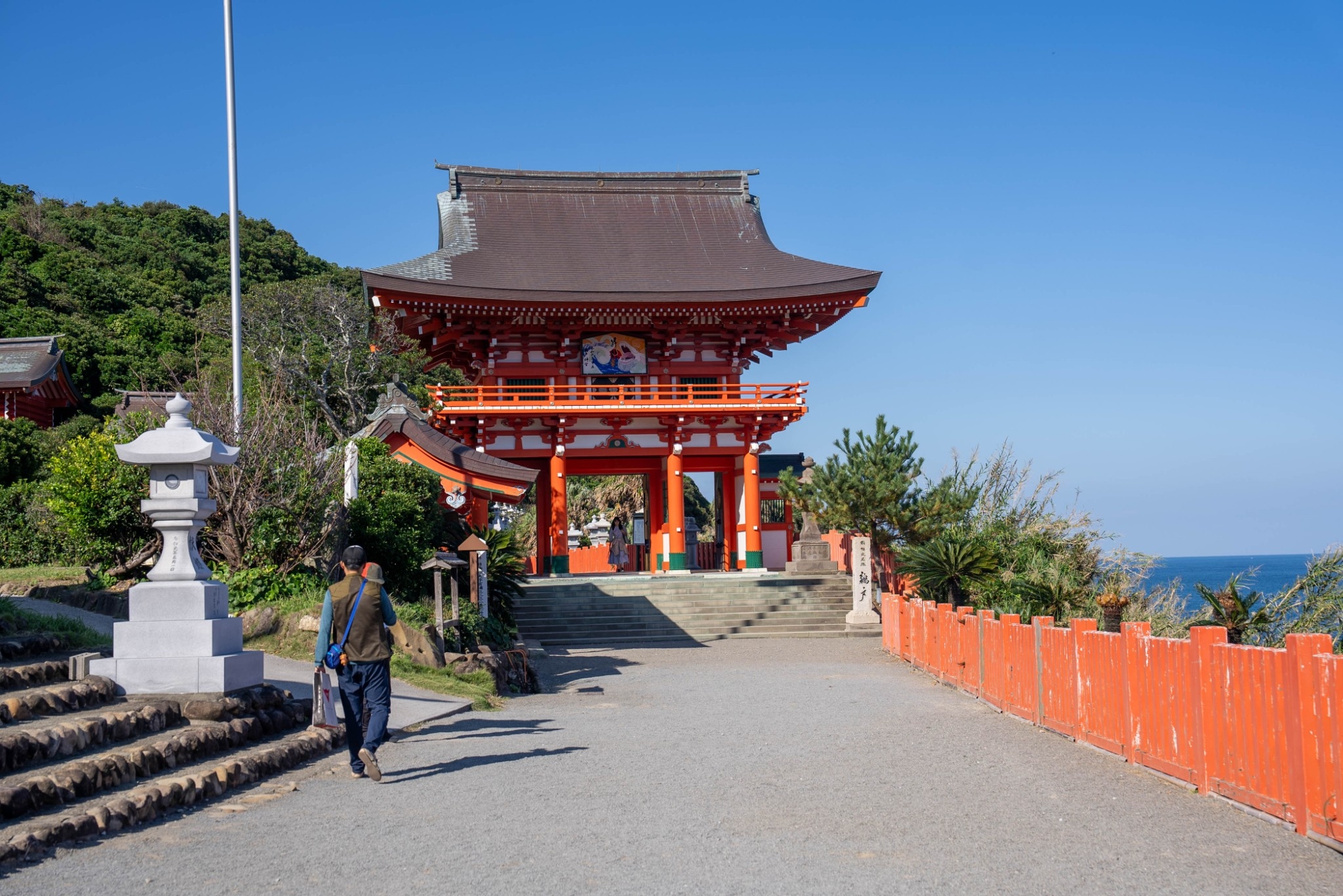 宮崎縣日南市鵜戶神宮正門