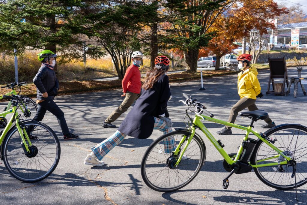 山梨 八岳 電動腳踏車 ebike 戶外