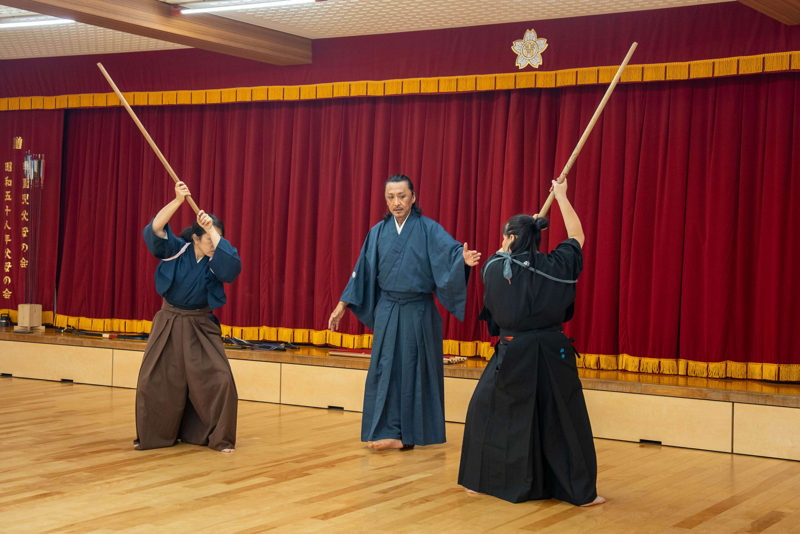 體捨流雙人對陣練習：五行思想中化解力量的實踐